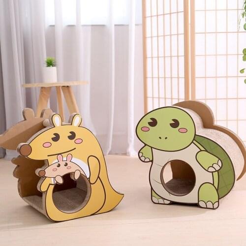 Cat Scratchers For Indoor Cats Vertical Cat Scratcher Corrugated Paper Cat Scratcher Carton Cat Litter Cat Scratcher Claw Sharpe