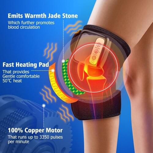 Hot Electric Heating Knee Massager Prostate kneecap Drop shipping 2021 Best Selling Products Leg protecting shoulder pad