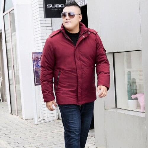 New Fashion ,ens plus size Windbreaker Mens Winter park Hooded Warm jacket Casual long section Oversized 9XL 10XL Cotton Coat