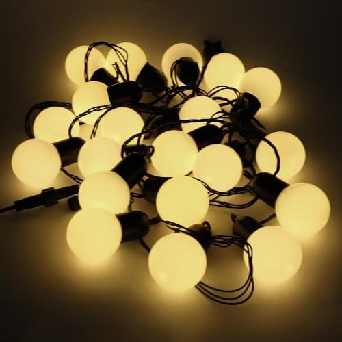 Led String Lights Fairy Bubble Ball Lamp Christmas Lighting Garland bulb Fairy String Light Outdoor Garland Wedding Decorative