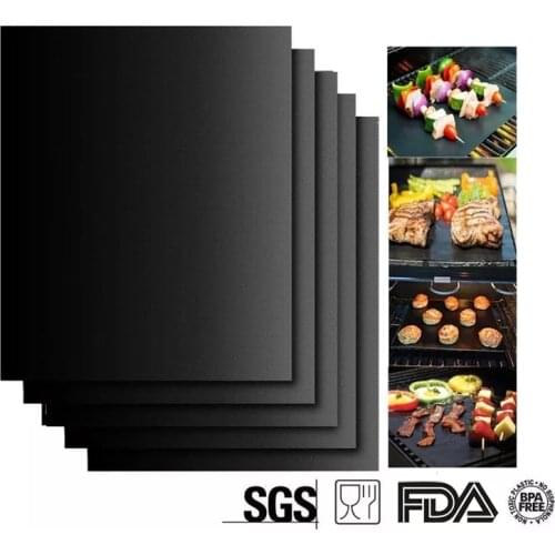 BBQ Heat-Resistant Barbecue Mat Is Non-Stick Easy To Clean Barbecue Food Bakeware Can Be Reused Outdoor Kitchen Barbecue Tools