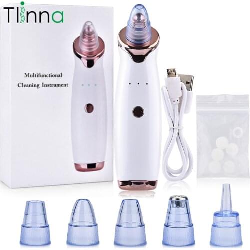 Facial Diamond Dermabrasion Blackhead Vacuum Cleaner Pore Vacuum Acne Pimple Removal Suction Black Dots Extractor Skin Care Tool