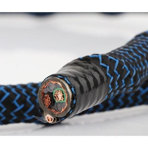 Hi-end SP-9000PW cable Square type pure copper cable hifi audio Power Cable