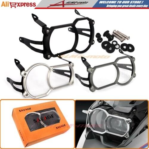 Motorcycle Headlight Guard Protector 2 With Quick Release Fastener For BMW R1200GS LC 2013-2016, R1200GS Adventure LC 2014-2016