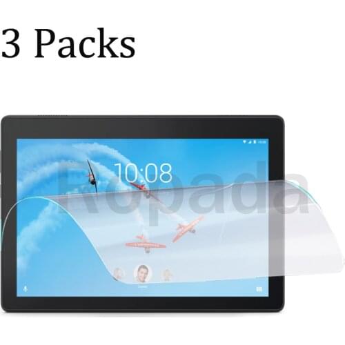 3 Packs soft PET screen protector for Lenovo tab E7 E8 E10 protective tablet film