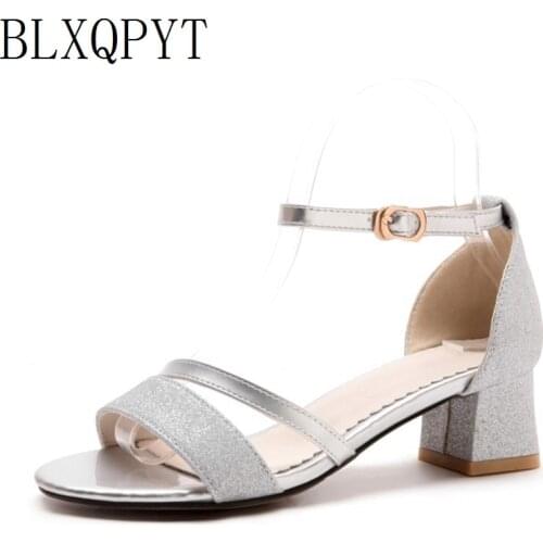 BLXQPYT Sandalias Mujer super size 31-52 Shoes Women platform sandals High Heels Sapato Feminino Summer Chaussure Femme 18-1