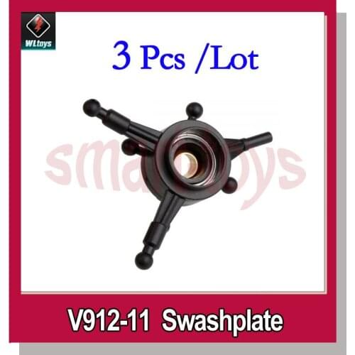 3Pcs V912-11 Swashplate for WLtoys V912 4CH RC Helicopter Spare Parts