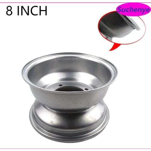 8 inch large 4-hole Iron wheel Hub Rear Wheel 150cc-250cc For the bull ATV Accessories 19X7-8 beach wheel Motorcycle Part