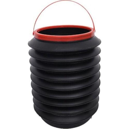 Car Folding barrel Trash Can for Audi Q3 Q5 Q5L Q7 Q8 A1 A3 S3 A4 A4L A6 A7 S6 S7 A8 S4 RS4 A5 S5 allroad Prologue