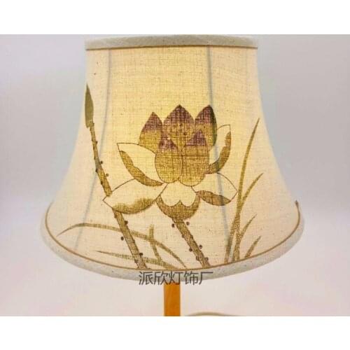 Free Shipping Chinese Style Lampshade Shell Cover For Living Room Bedroom Bedside Lamp Floor Lamp Fabric Cover