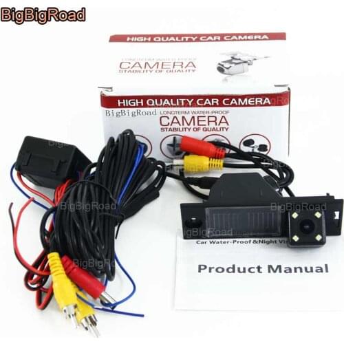 BigBigRoad Car Rear View Reversing Backup Camera with power relay / Filter For Hyundai ix35 / Tucson 2009 2010 2011 2012--2016