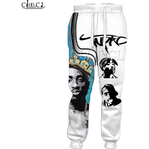 CLOOCL Rapper Tupac Amaru Shakur 2pac 3D Print Trousers Men Women Fashion Jogging Pants Streetwear Casual Pant Drop Shipping