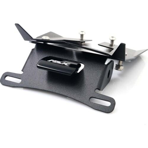 For HONDA MSX 125 Grom SF MSX125SF MSX125 16-20 License Plate Holder Motorcycle Tail Tidy Fender Eliminator Frame LED Light