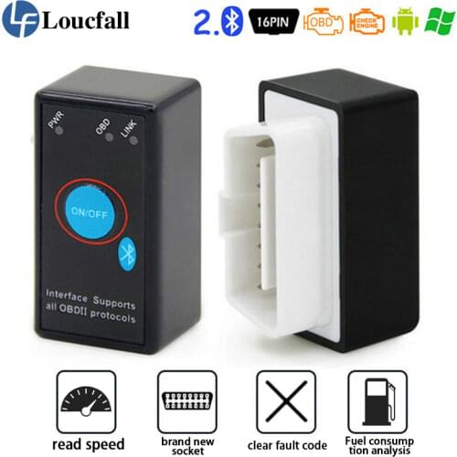 NX101 V1.5 EML327 Bluetooth OBD2 Scanner Code Reader Car Diagnostic Tool Adapter ELM327 Power Switch Car Diagnostic Scanner new