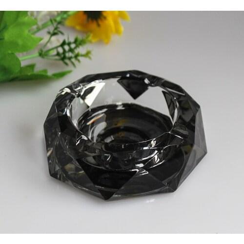 High-end Boutique Crystal Ashtray Fashion Creative Personality Gift Birthday Gift Living Room Continental Ashtray