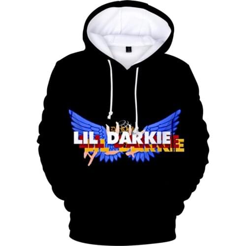 3D Printed Creativity Lil Darkie Hoodies Women/Men Novelty Long Sleeve Sweatshirt Casual Street Boyd/girls Lil Darkie Tops