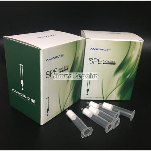 Amicrom Pretreatment SCX Strong Cation Exchange Solid Phase Extraction Column For Extraction of Basic Compounds SPE Cartridge