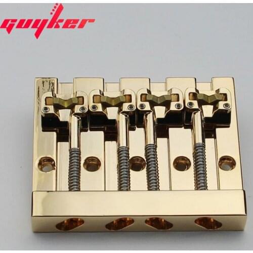 NEW Hipshot KickAss Bass Bridge 4-String Retrofits Badass Bass - Gold