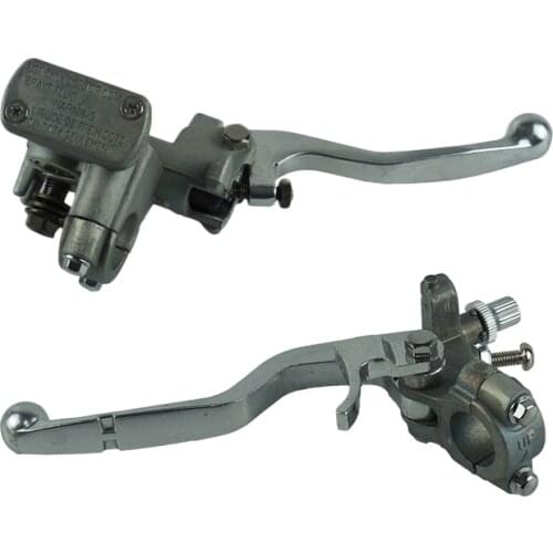 A Pair of Motorcycle Brake Clutch Master Cylinder Lever For Honda CR 125R 250R 500R CRF 150 250 450 2002-2012