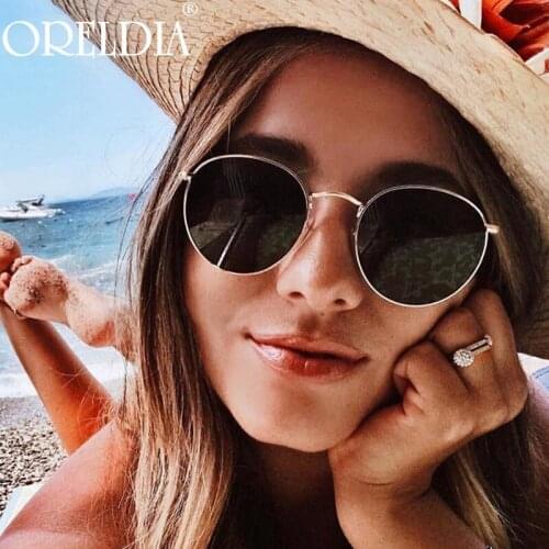 Luxury Vintage Mirror Brand Designer Sunglasses 2021 Women/Men Classic Round Outdoor Sun Glasses UV400 Oculos De Sol Gafas