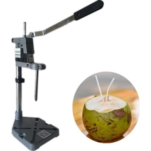 Manual green coconut opener, hand press coconut opening machine