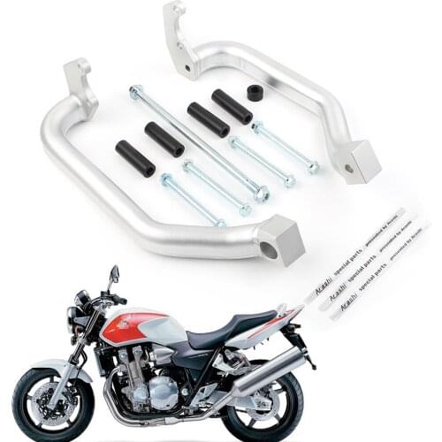 Motorcycle Silver Engine Guard Crash Bar Protection Guard for Honda CB 1300 CB1300 2003 2004 2005 2006 2007 2008 2009 2010 Steel