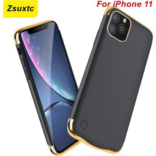 Araceli 6000 Mah For iPhone 11 Battery Charger Case Ultra-Thin Portable Power Bank For iPhone 11 Battery Case