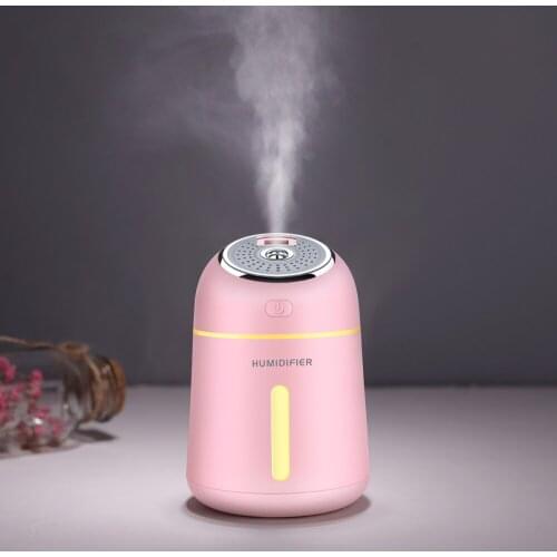 High Quality 330ML Ultrasonic Air Humidifier Aroma Essential Oil Diffuser for Home Car USB Fogger Mist Maker with LED Night Lamp