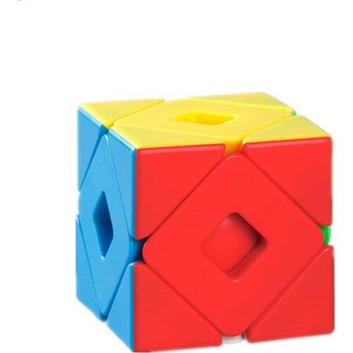 MoYu MeiLong Double Skew Brand Magic Cube Toys for Adults for Anti-stress Speed Cubo Magico Puzzle Games for Kids Toys Gift