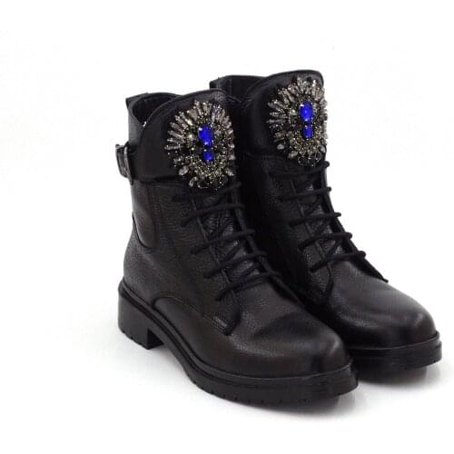 Womens Genuine Leather Boots 2020 Autumn Winter Fashion Premium Quality Ultra Comfort Made in Turkey