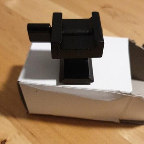 1/2" 3 Slot 2 Bolts Low Riser Weaver Picatinny Scope Mount Fit 21mm Rail Elevate Scope Laser Sight Flashlights