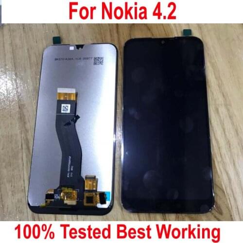 100% Tested Best Working Glass Sensor For Nokia 4.2 TA-1184 TA-1133 TA-1149 LCD Display Touch Panel Screen Digitizer Assembly