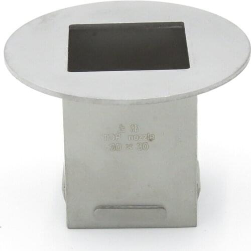 30mm x 30mm Upper wind Tsui Bga Hot Air Nozzle For Honton Zhuomao SCOTLE-IR360 SCOTLE-HR6000 SCOTLE-HR460 SCOTLE-HR460C Station