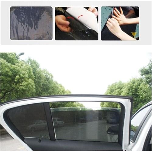 G5AD 2pcs Car Sun Protection Sticker for Side and Rear Window Car Stickers