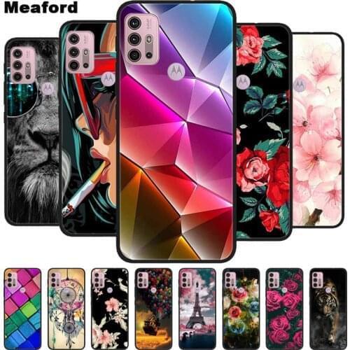For Motorola Moto G20 Case Full Protective Soft Silicone Back Cover For Motorola Moto G20 G 20 Phone Bag for Moto G20 MotoG20