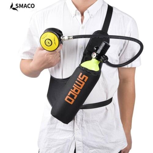 Black Diving Material Oxygen Bottle Bag Scuba Dive Cylinder Tank Shoulder Bags Diving Oxygen Cylinder Bag 40.5x31.5cm Diving