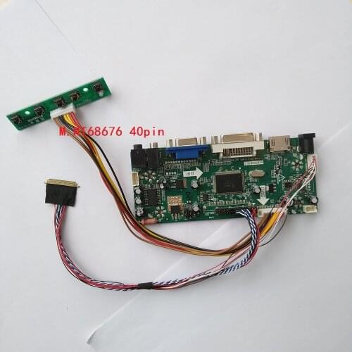 M.NT68676 LVDS DVI VGA LED HDMI Audio Controller board driver for LP156WH2(TL)(D1)/(TL)(D2) 1366*768 cable card monitor