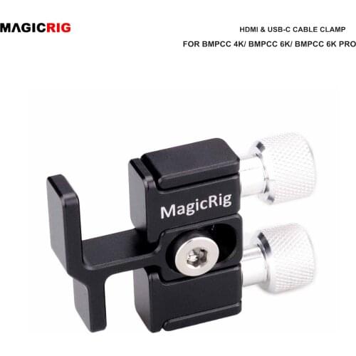 MAGICRIG HDMI & USB-C Cable Clamp for BMPCC 4K BMPCC 6K BMPCC 6K Pro Cage