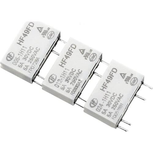 HOT NEW 5V 12V 24V relay HF49FD-005-1H11 HF49FD-012-1H11 HF49FD-024-1H11 5VDC 12VDC 24VDC DC5V DC12V DC24V 5V 12V 24V 5A 4PIN
