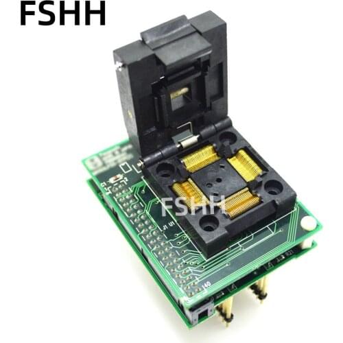 MN102LP25-OTQ (2) adapter PB96061A1 PB97080A0 test socket OTP2ROM28 / 32/40 QFP100 to DIP32 programmer adapter