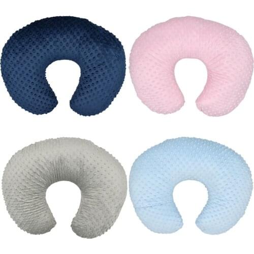 Nursing Pillow Cover Soft Breastfeeding Pillow Slipcover Newborn Infant Breastfeeding Pillow Cover Nursing Slipcover Protector