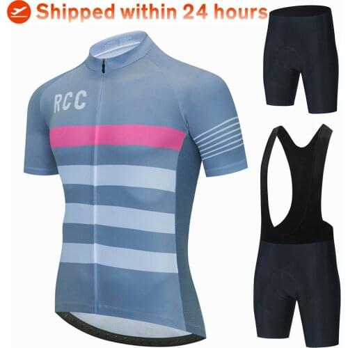 STRAVA Pro Cycling Clothing Men Cycling Set Bike Clothes Breathable Anti-UV Bicycle Wear Short Sleeve Cycling Jersey Set For Man
