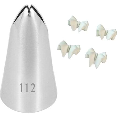 New Leaves Nozzles Stainless Steel Icing Piping Nozzles Tips Pastry Tips For Fondant Cake Baking Decorating Tools #112