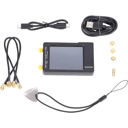 New NanoVNA Vector Network Analyzer Shortwave MF HF VHF 50kHz-1.5GHz