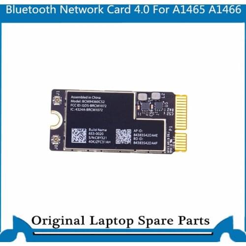 Original AirPort Wireless Network Card for Macbook Air A1466 A1465 WIFI Card Bluetooth 4.0 BCM94360CS2 653-0020