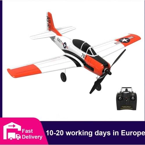 Volantex 761-9 RC Airplane 2.4GHz 6-Axis Gyro T28 Trojan RC Plane Glider EPP Trainer Warbird Fixed Wing RTF One-Key Aerobatics