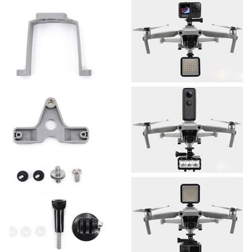ABS Expansion Mount for DJI Mavic Air 2 Drone Camera LED Light Bracket Adapter for DJI Mavic Air 2 Drone Accessories