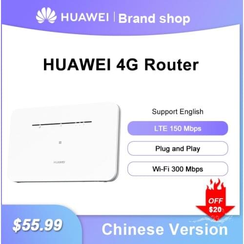 Unlock HUAWEI 4g wifi router B311B-853 LTE Router Sim Card Router WiFi Cat 4 300Mbps Access Point NFC Wireless Router