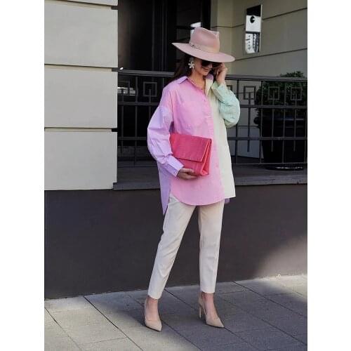 Женские модные рубашки SLMDWOMAN China At AliExpress