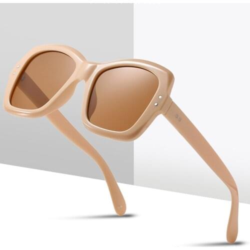 New Fashion Retro Gradient Square Sunglasses Women Luxury Brand Glasses Women/Men Vintage Hiking Sunglasses for Women Feminino